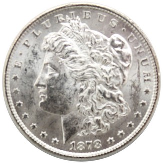 1878 P 7TF Morgan Dollar Brilliant Uncirculated Condition