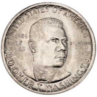 1946 S Booker T Washington Commem Half Dollar Brilliant Uncirculated