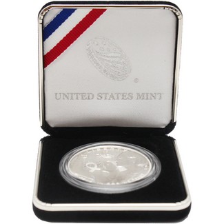 2018 P Proof Breast Cancer Awareness Commem Silver Dollar OGP