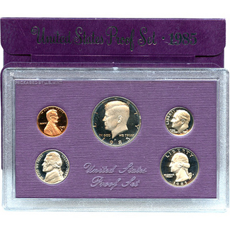 1985 Proof Set in OGP