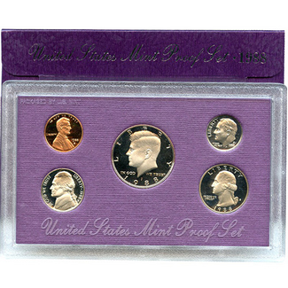 1988 Proof Set in OGP