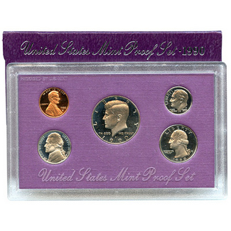 1990 Proof Set in OGP