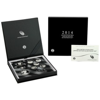 2014 Limited Edition Silver Proof Set OGP