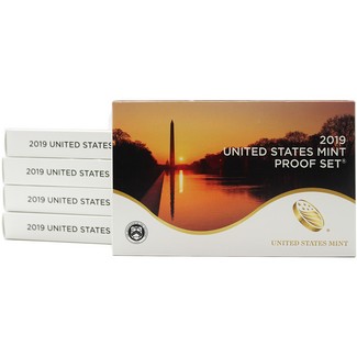Lot of 5 2019 S 11 Coin Clad Proof Sets in OGP
