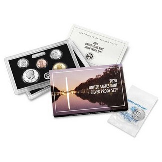 2020 S Silver Proof Set in OGP (11 Coins)