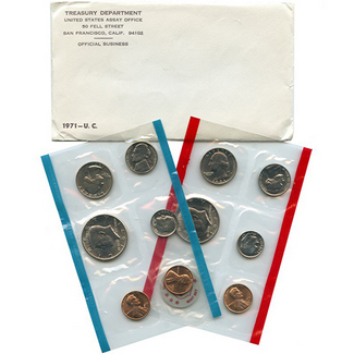 1971 Mint Set in OGP (11 coins)