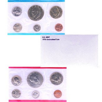 1976 Mint Set in OGP (12 coins)