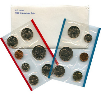 1980 Mint Set in OGP (13 coins)