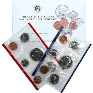 1989 Mint Set in OGP (10 coins)