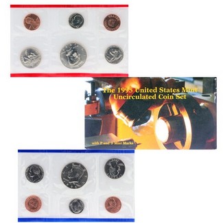 1995 Mint Set in OGP (10 coins)