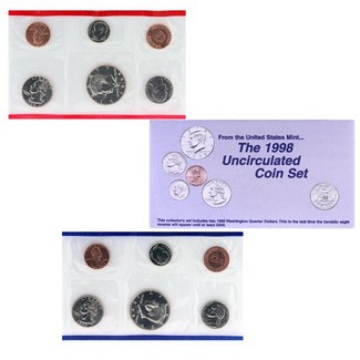 1998 Mint Set in OGP (10 coins)