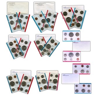 1964-2016 Mint Sets + 1976 3pc Bonus
