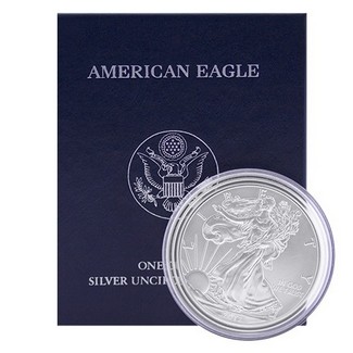 2012 W Burnished Silver Eagle OGP