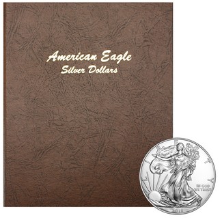 1986-2019 Silver American Eagles in Dansco Album
