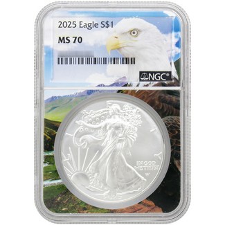 2025 Silver Eagle NGC MS70 Eagle Core