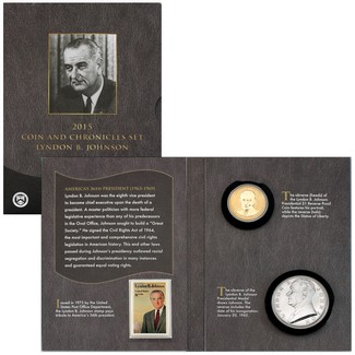 2015 Coin & Chronicles Set – Lyndon B. Johnson