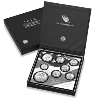 2018 Limited Edition Silver Proof Set OGP