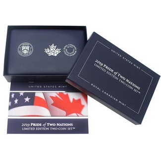 2019 Pride of Two Nations Limited Edition Two-Coin Set in OGP