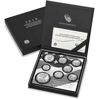 2019 Limited Edition Silver Proof Set OGP