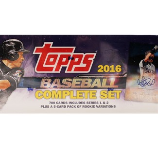 2016 Topps Factory Baseball Complete Set
