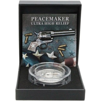 2024 Cameroon 1oz Silver Antiqued UHR Peacemaker Coin