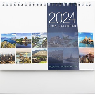 2024 Numismatic World Trip Calendar