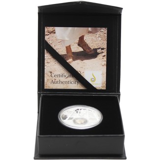 2025 Proof Footsteps of Jesus 1oz Silver Coin - The Ascension