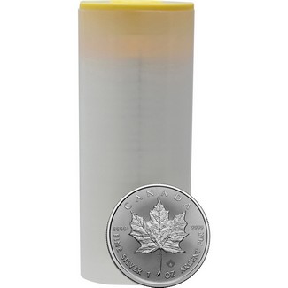 2025 Canada 1oz Silver Maple Leaf BU 25pc