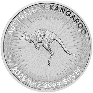 2025 Australia 1oz Silver Kangaroo BU