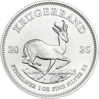 2025 South Africa 1oz Silver Krugerrand BU Condition