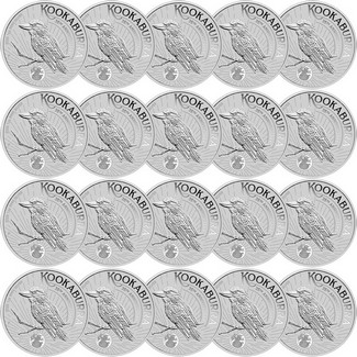 2025 Australia 1oz Silver Kookaburra BU 20pc