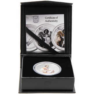 2025 5 Cedis Proof The Patron Saints 1oz Colorized Silver St. Joseph Coin with COA