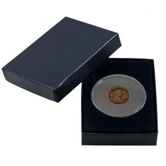1909 S VDB Lincoln Wheat Cent in Capsule and Box