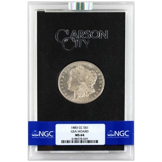 1883-CC (GSA) Morgan Dollar NGC MS-64 (Banded)