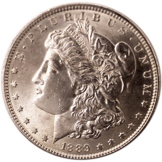 1889 P Morgan Dollar Brilliant Uncirculated