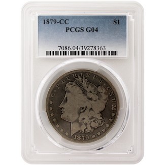 1879-CC Morgan Dollar PCGS Good-4