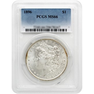 1896 Morgan Dollar PCGS MS-66