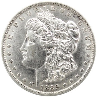 1889 O Morgan Silver Dollar AU/BU Condition