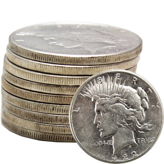 Complete San Francisco Minted Peace Dollar Set