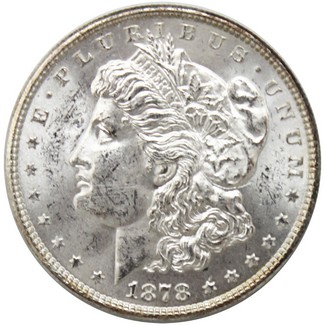 1878P 7TF Reverse 79 Morgan Dollar BU Condition